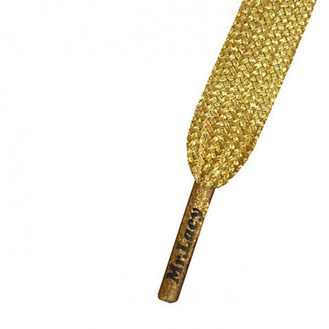 Mr Lacy Gold Smallies Short Shoelaces