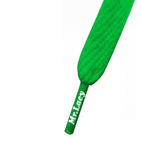 Mr Lacy Kelly Green Smallies Short Shoelaces