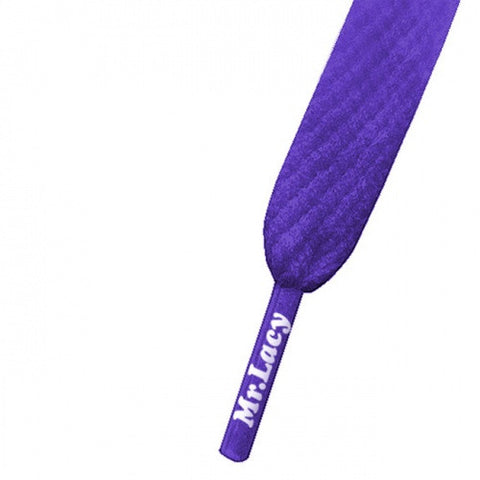 Mr Lacy Violet Smallies Short Shoelaces