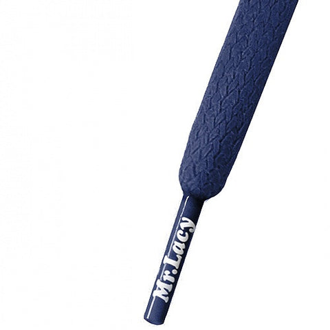 Mr Lacy Waxies Navy Wax Shoelaces